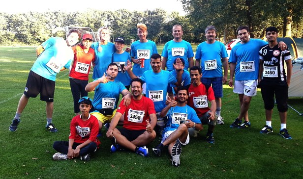 Laufteam, auch im MfR-Trikot