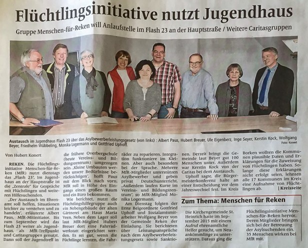 Zeitungsausschnitt