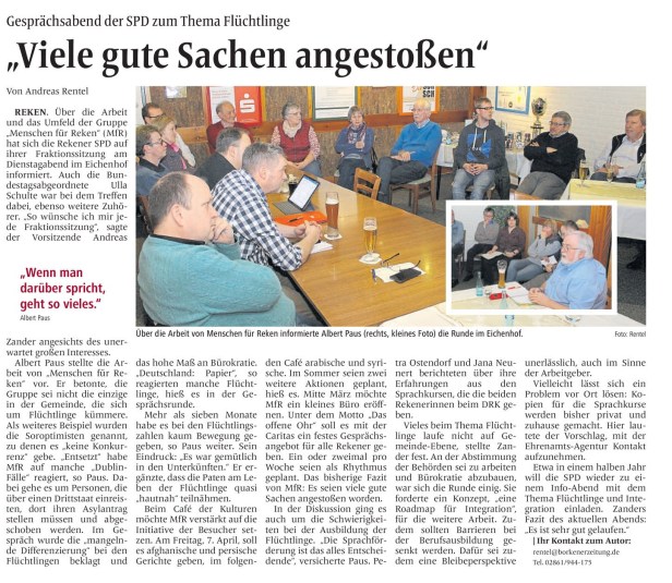 Artikel aus der BZ